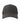 Atlantis Headwear_RAPPER COTTON-S_RPCT_Dark Grey Black_FRONT_RPCTGSNR