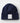 B337R_Beechfield_Applique-Patch-Beanie_B337R_oxford-navy_white_flat-shot
