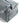 Bagbase_Essential Pencil- Accessory Case_BG69_grey-marl_zip-puller