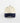 Beechfield_Contrast Peak Corduroy Cap_B690_Natural - Navy_Front
