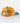 Beechfield_Retro 5 Panel Trucker_B639_sunflower_heritage-blue_rear