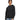 Build your Brand_Ladies Fluffy Hoody_BY289_black_front_modell_2025