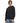 Build your Brand_Ladies Fluffy Hoody_BY289_black_front_modell_2025